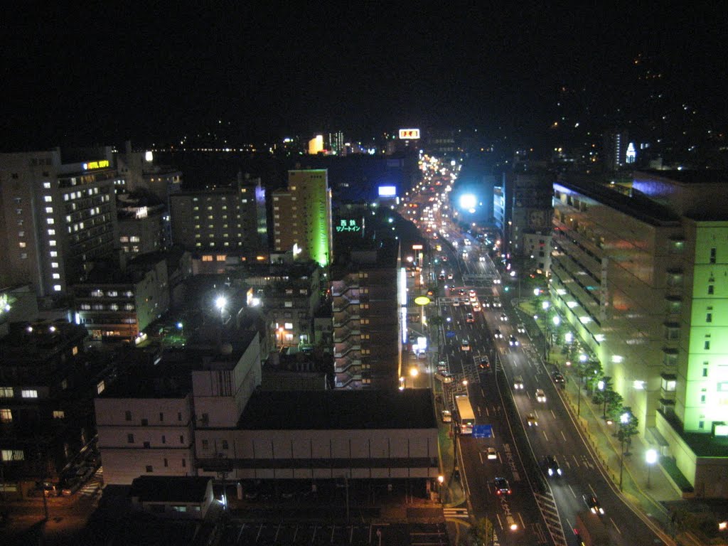 Beppu Tower View by Nagono