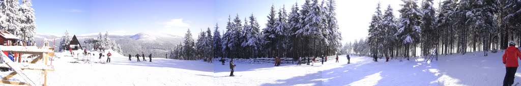 Harrachov Certova Hora Panorama by AndyGW