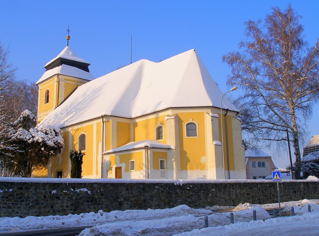 Kostel Sv.Barbory - pohl.od JV (Zábřeh 1/2010) by valsoraj