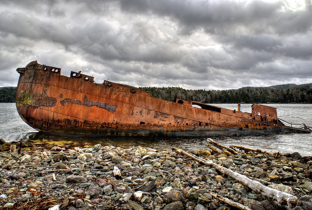 Wreck of the Whaler Sposa by Ideaphore