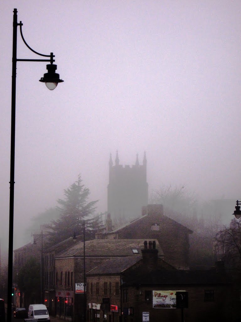 Fog over Sowerby Bridge by alastairwallace