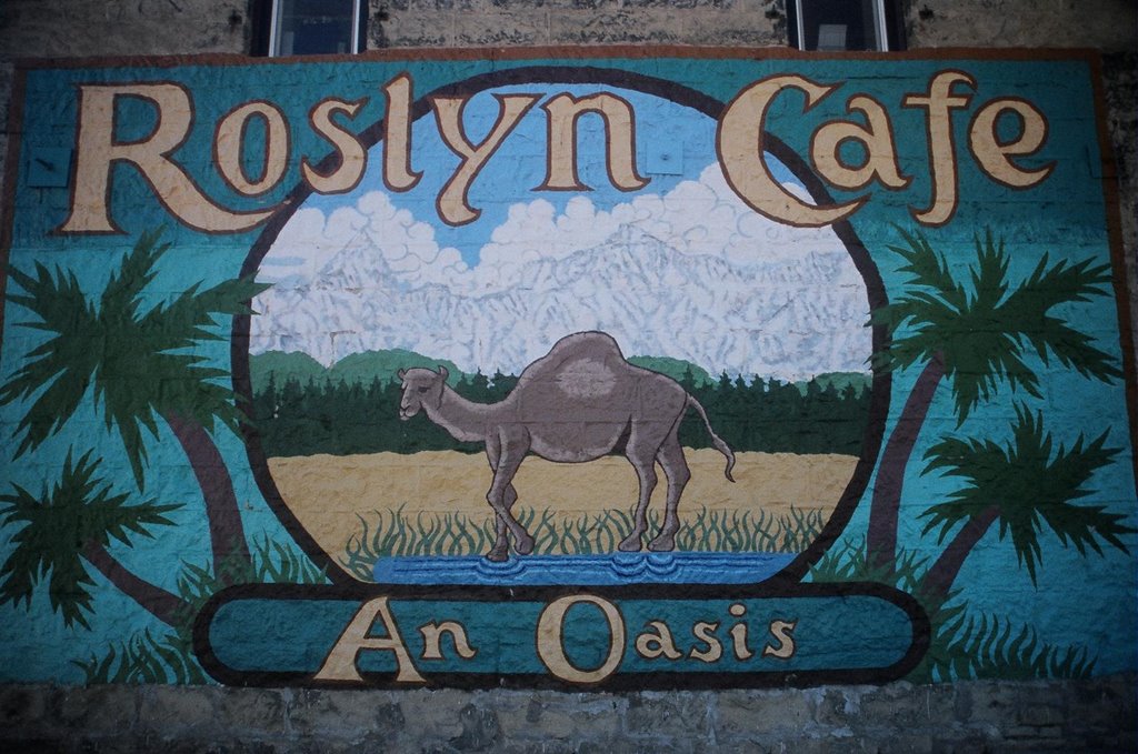 Roslyn('s) Cafe from Northern Exposure by Mark Selkirk