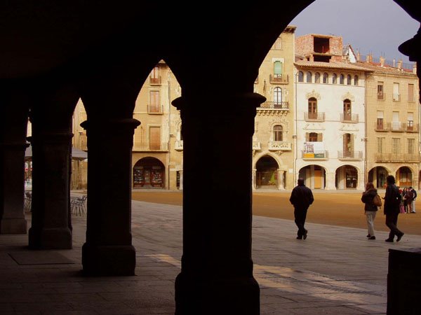 Plaça Major de Vic by escriurealaxarxa