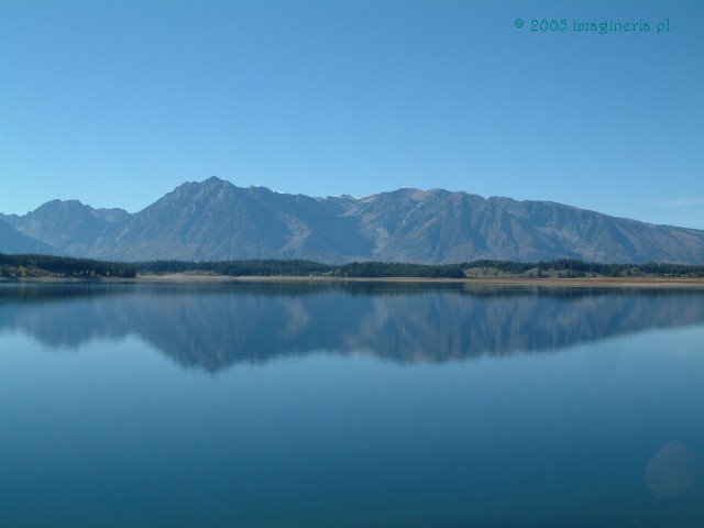 Lake in Grand Teton N.P. by imagineria.pl