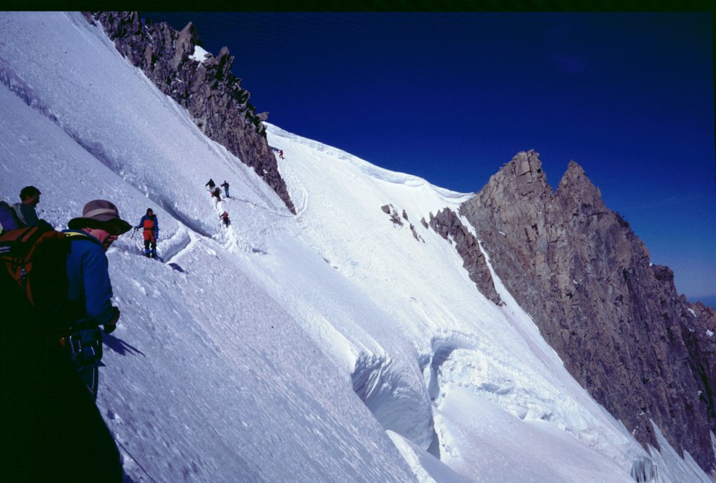 Climbing Mont Blanc via Col Maudit by phil hassler