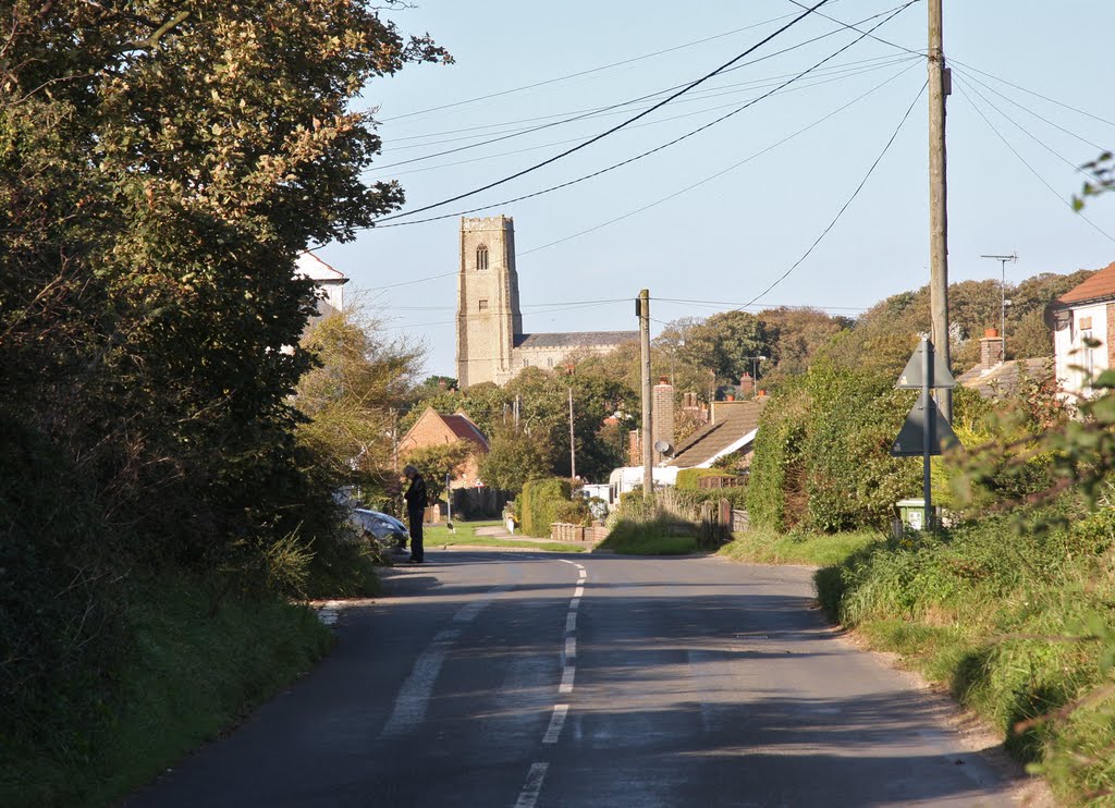 Happisburgh Church by brokenbeau