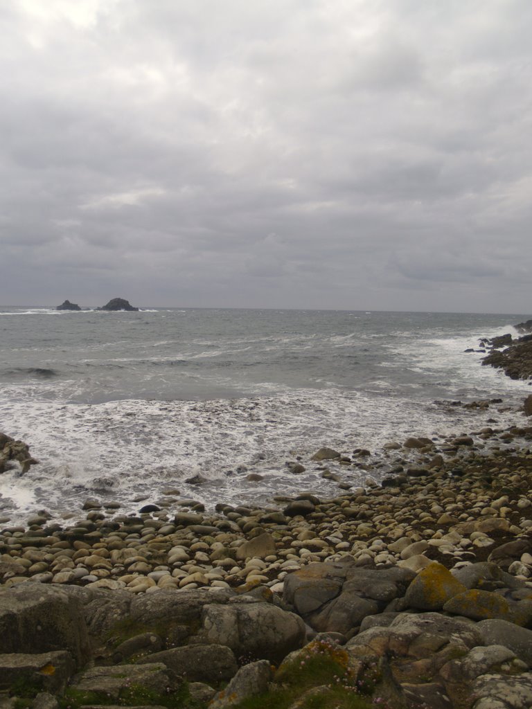 Cape Cornwall Near St Just by Simon Latcham