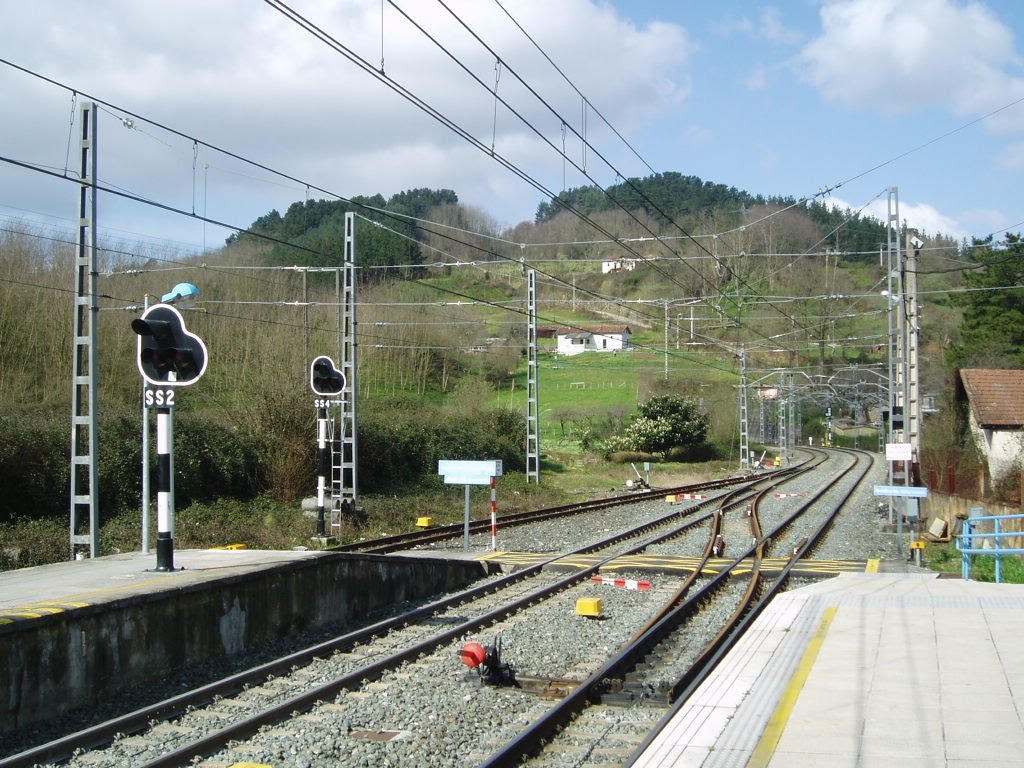 Ferrocarril dirección Bilbao by xabier3007