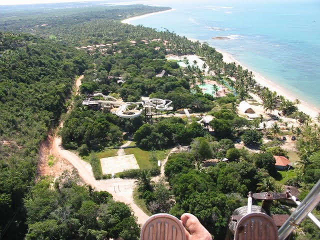 Club Med Trancoso, desde el aire, Junio de 2003 by Martín Otero