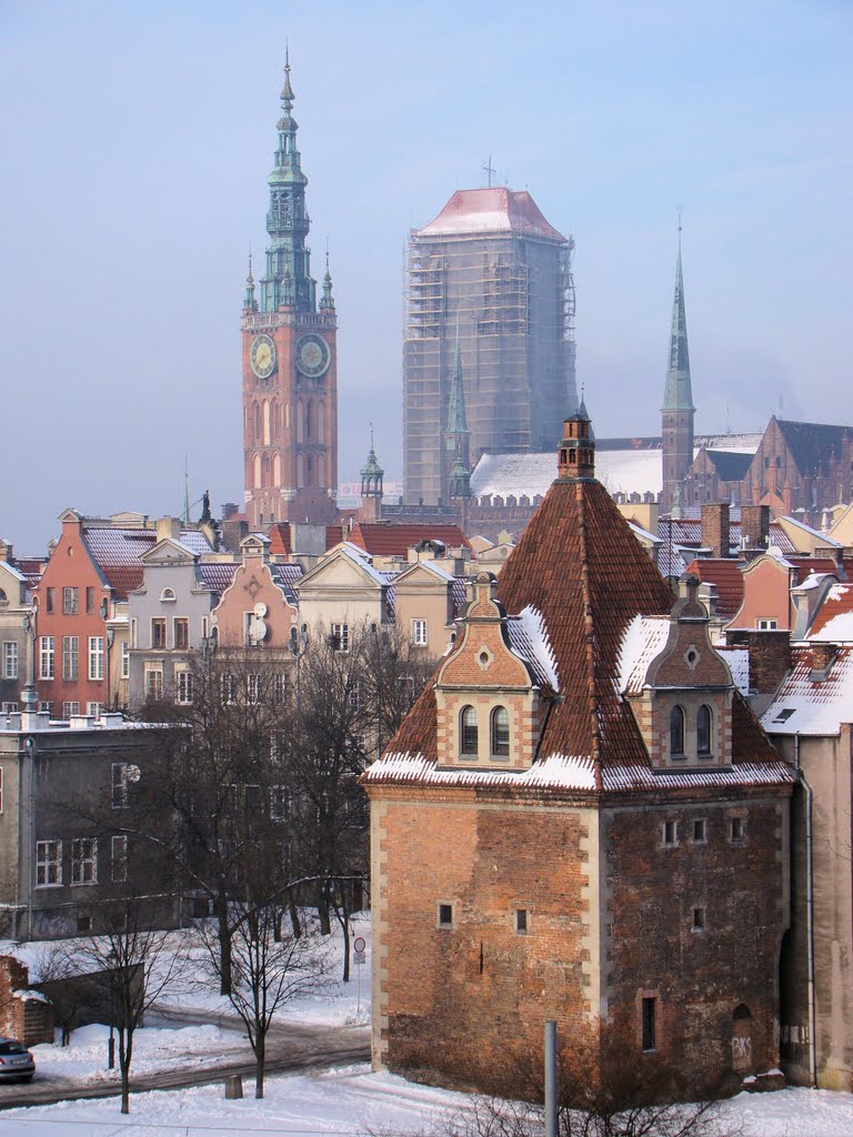 Gdansk, view from hotel-room by HarryAusdemharz