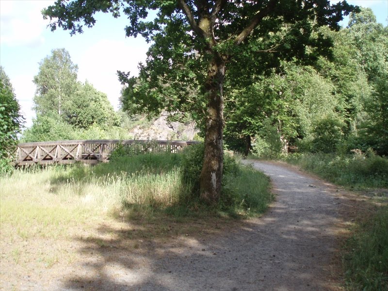 Path along Säveån (2008) by Biketommy