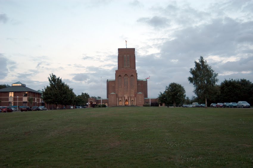 Guildford Cathedral by davehiltonroberts