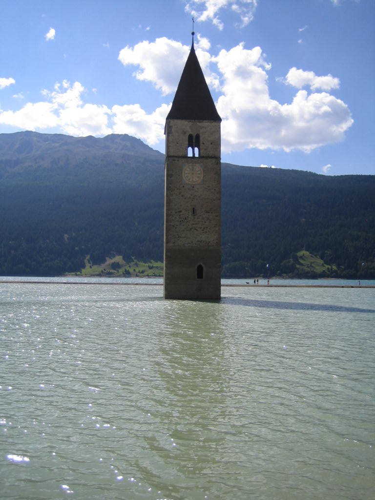 Kirchturm im Reschensee by Felix B.