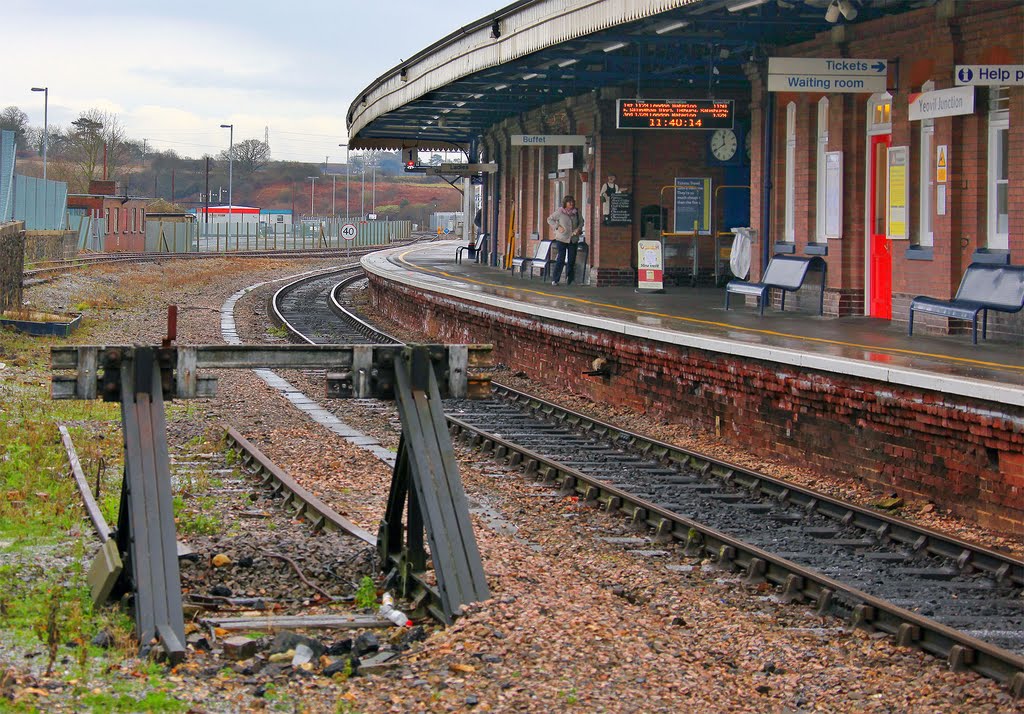 Yeovil Junction Railway Station by Donald Gray