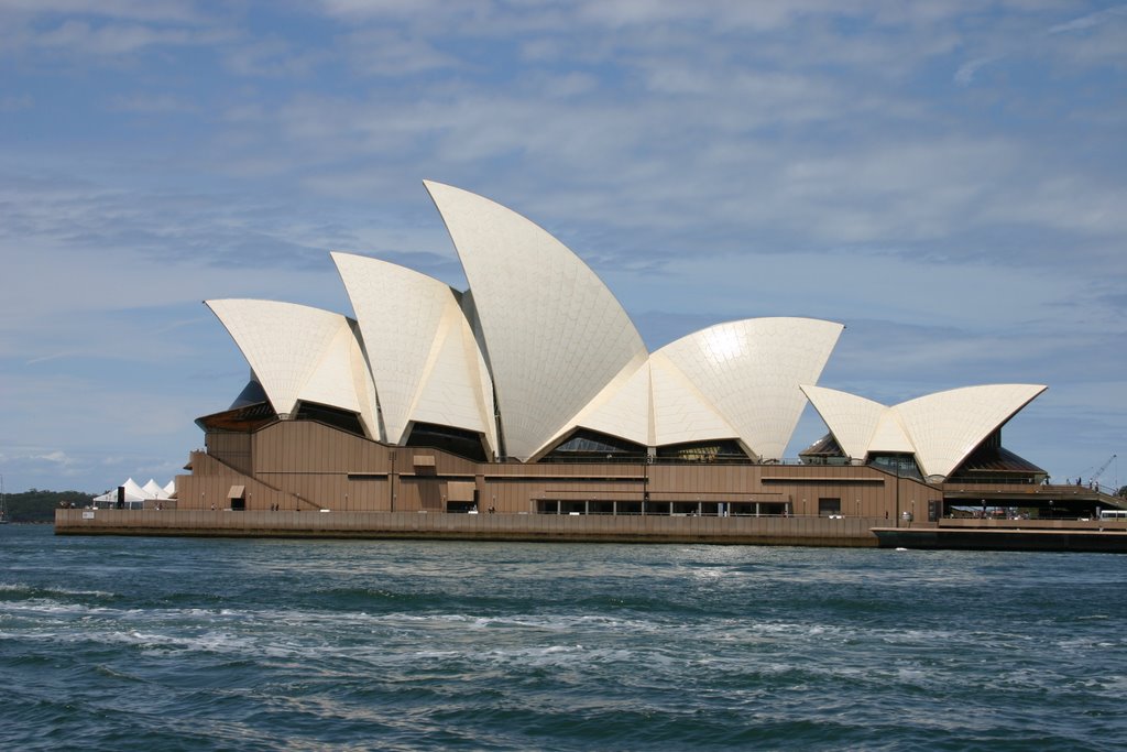 Sydney Opera House from Manley Ferry by jokent