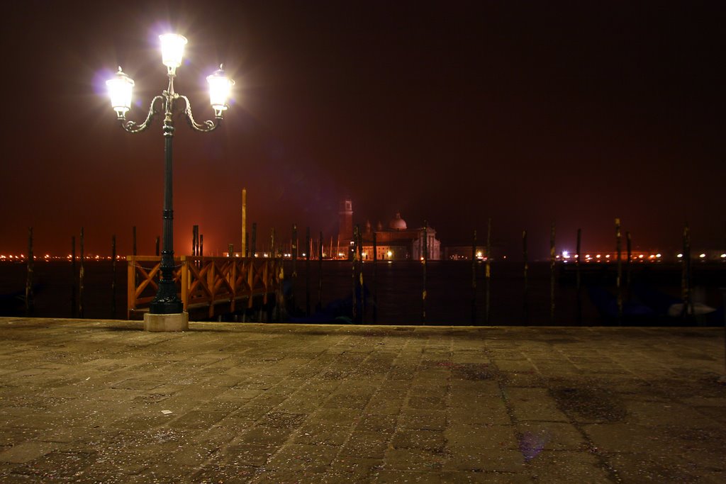 Venice, Riva Degli Schiavona, nightscape by MSFOTO