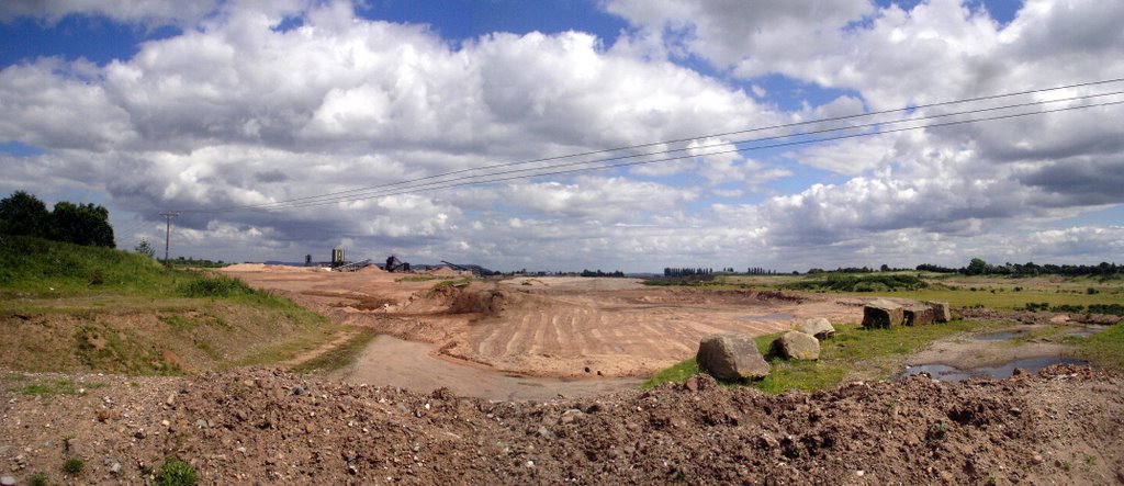 Borras sand and gravel quarry by muba