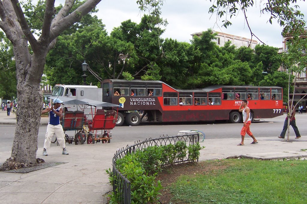 Autobús en la Habana by evilaclara