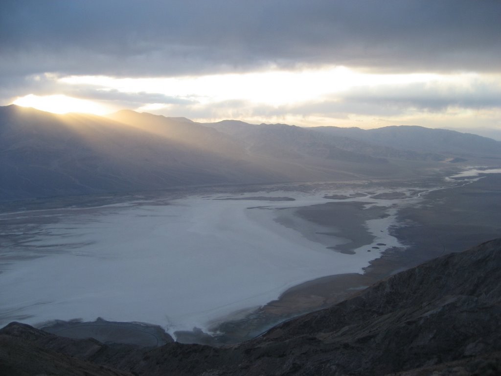 Death valley sunset by Young Kim