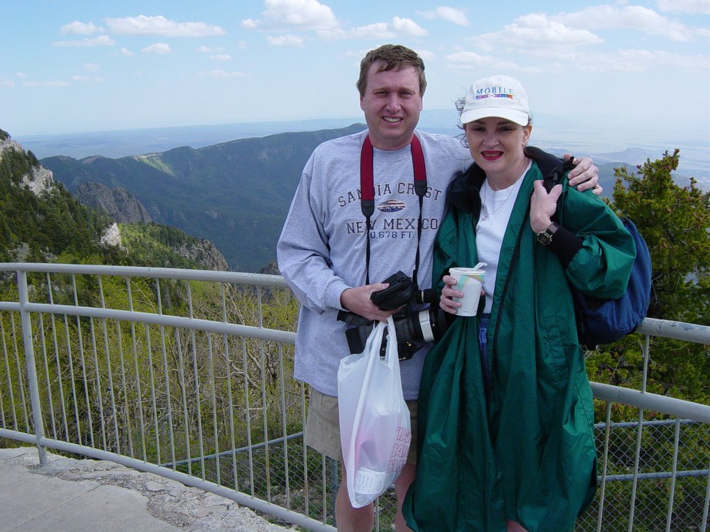 Tim & Renda at Sandia Crest. 5/29/2004 by Tim Carr