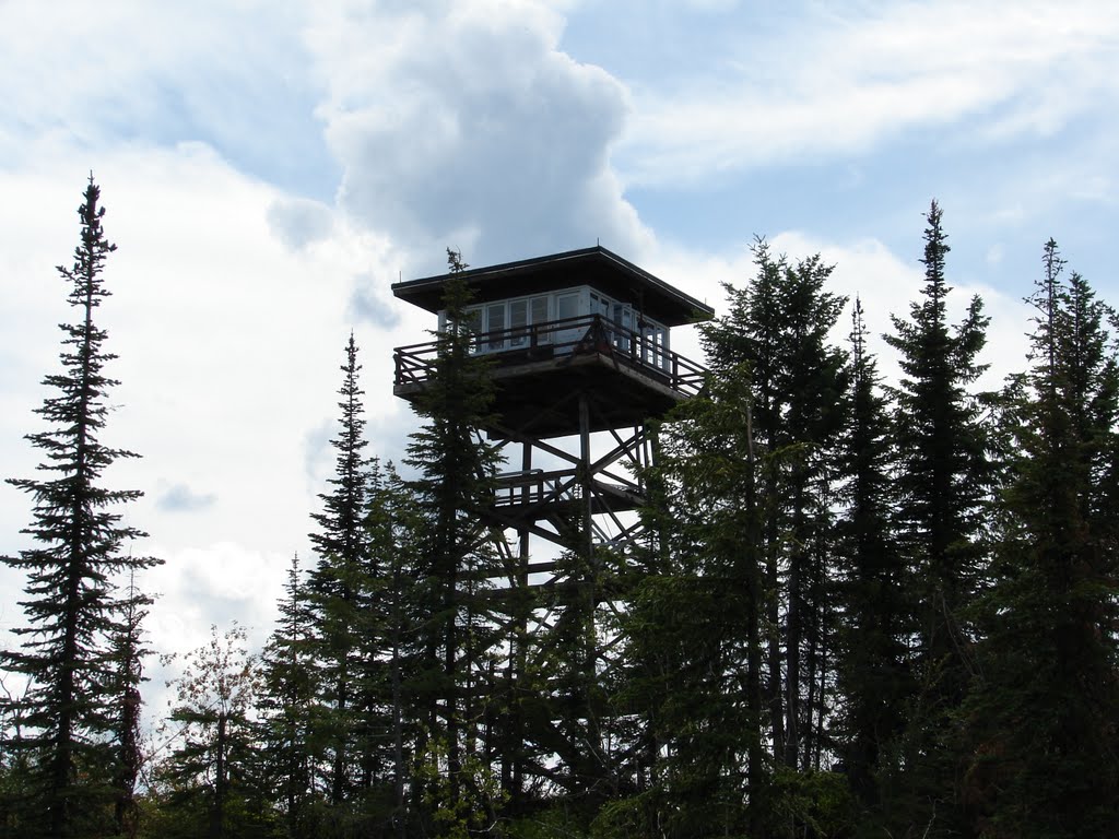 Yaak Mtn Lookout, Montana, July 12, 2009 by cleancarlady