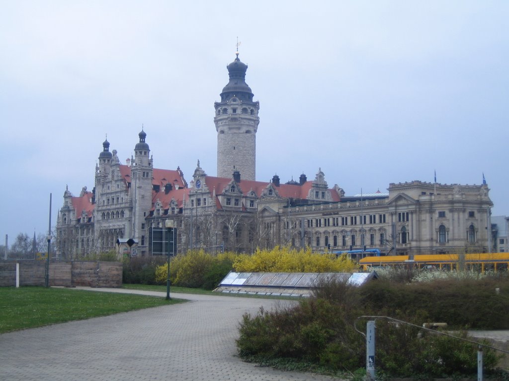 Rathaus in Leipzig by Kiri-Anja