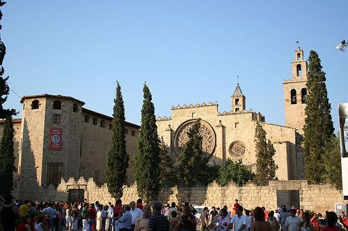 Monestir de Sant Cugat by escriurealaxarxa