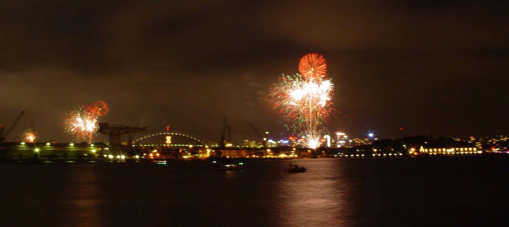 New Year 2008, from Rushcutters Bay by alvaro espinel