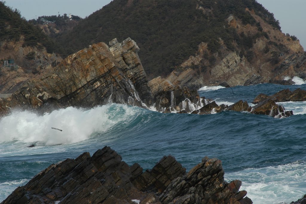 Waves of East Sea-5 by Yun wonchin