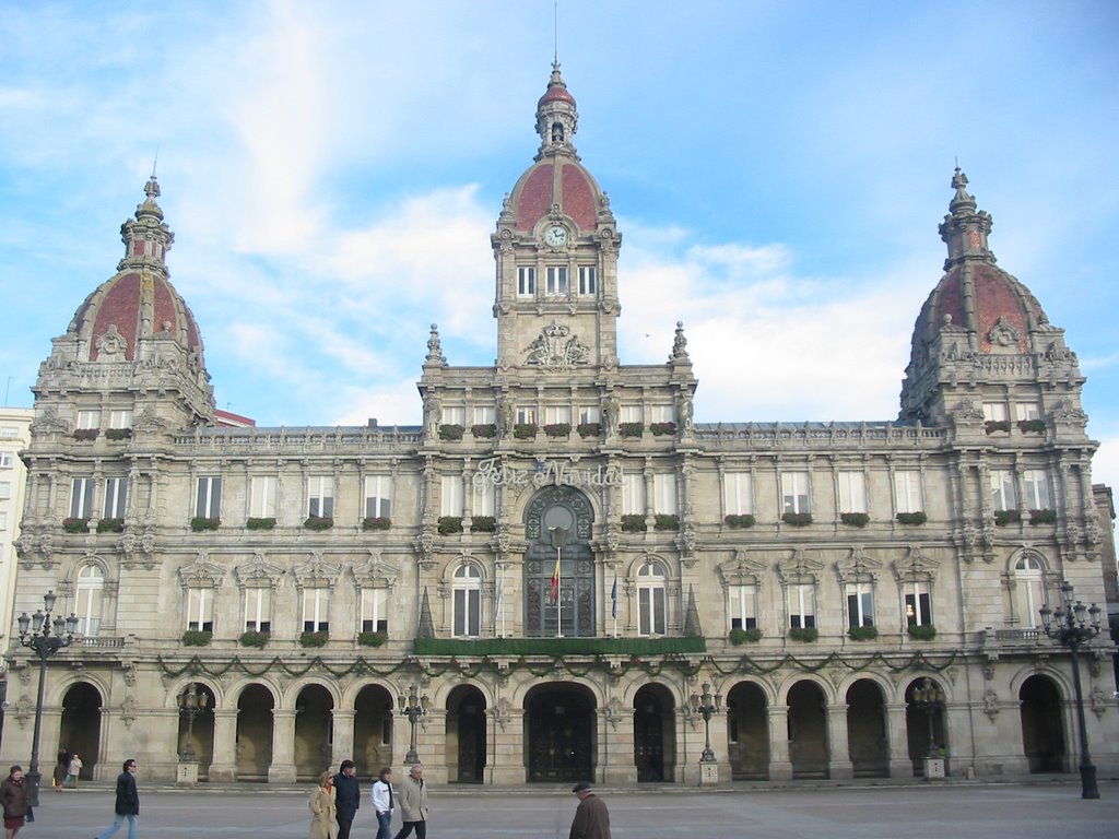 Plaza maria Pita by Stefano86