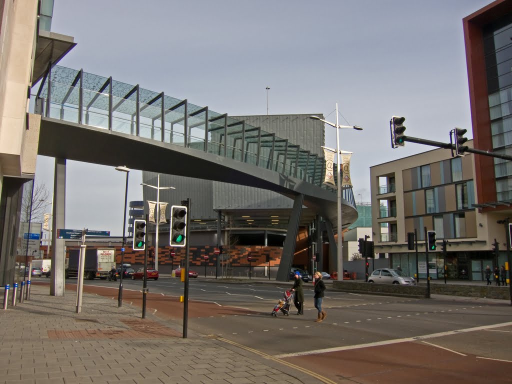 Cabot Circus Car Park Bridge 2010-02-01 by wambam23