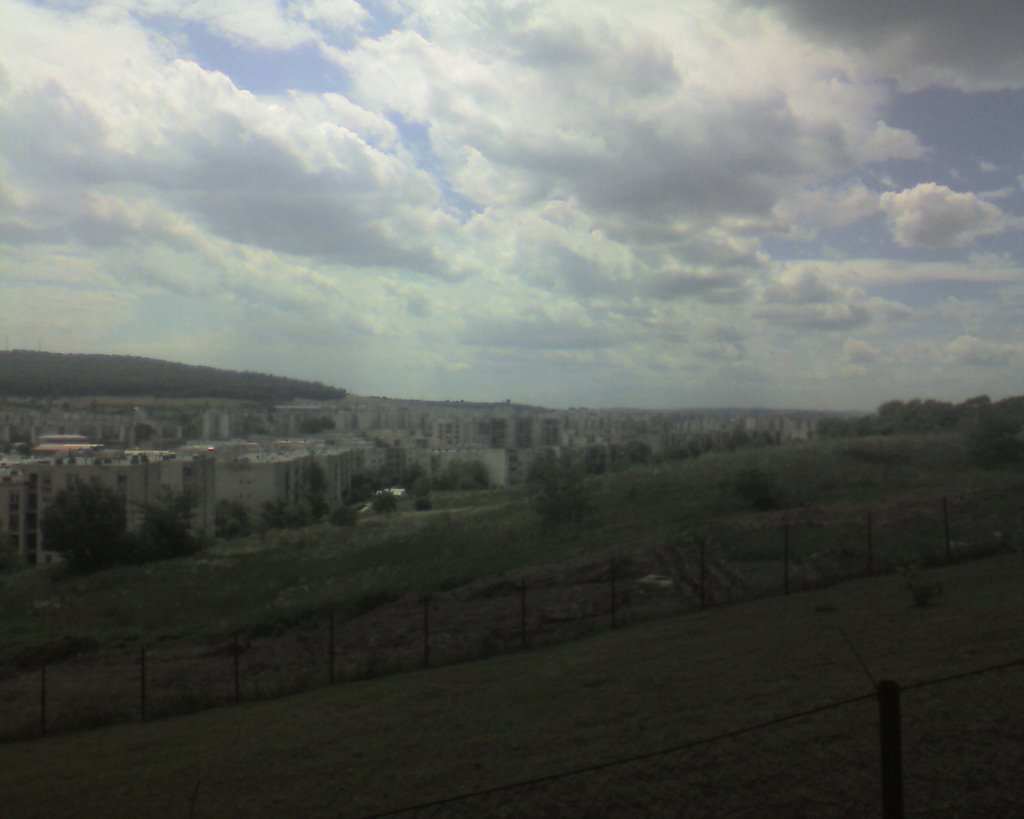 Panorama Tg.Mures dinspre Livezeni by Octavian Coste