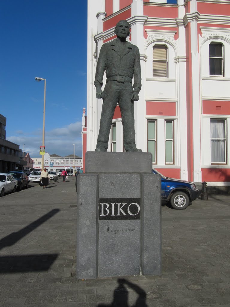 Steve Biko statue in front of City Hall by Willem Nabuurs