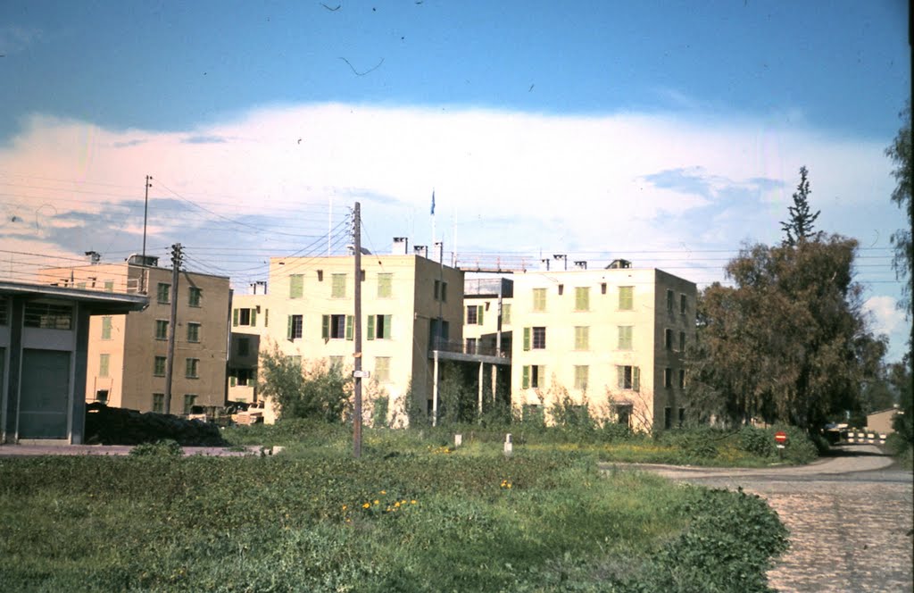 UN Fin Riffle coy 1 head quarters on Green Line year 1965 by aaltoil