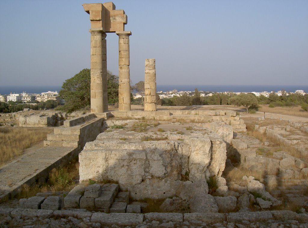 Temple of Apollo, Rhodes by Wim Janssen