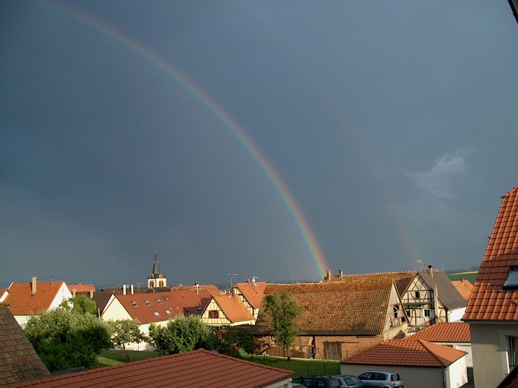 Rainbow over dauendorf by kiaora67