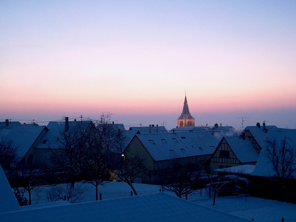 Dauendorf in the morning in winter by kiaora67