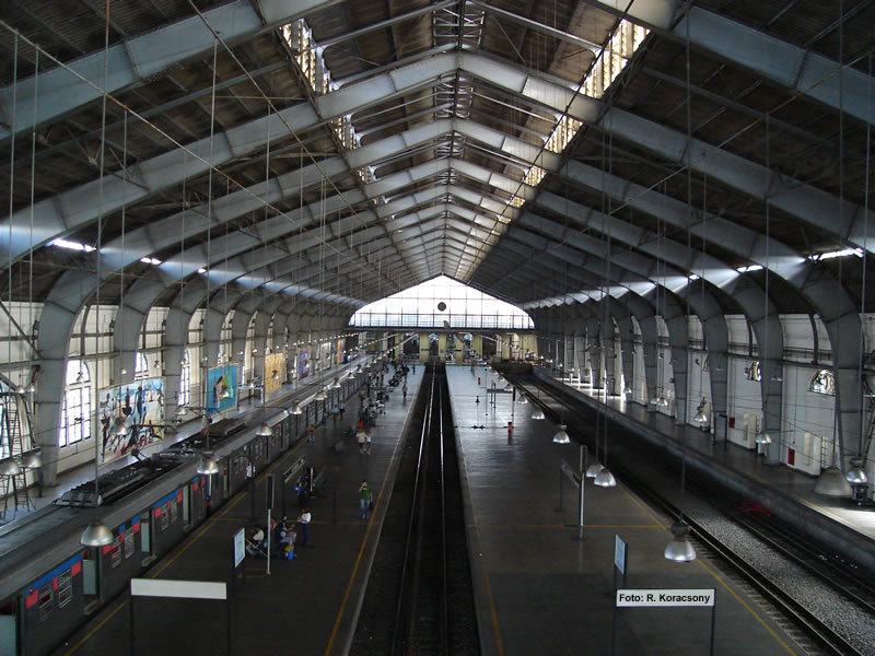 Gare da Estação Julio Prestes da atual linha B da CPTM by Ricardo Koracsony