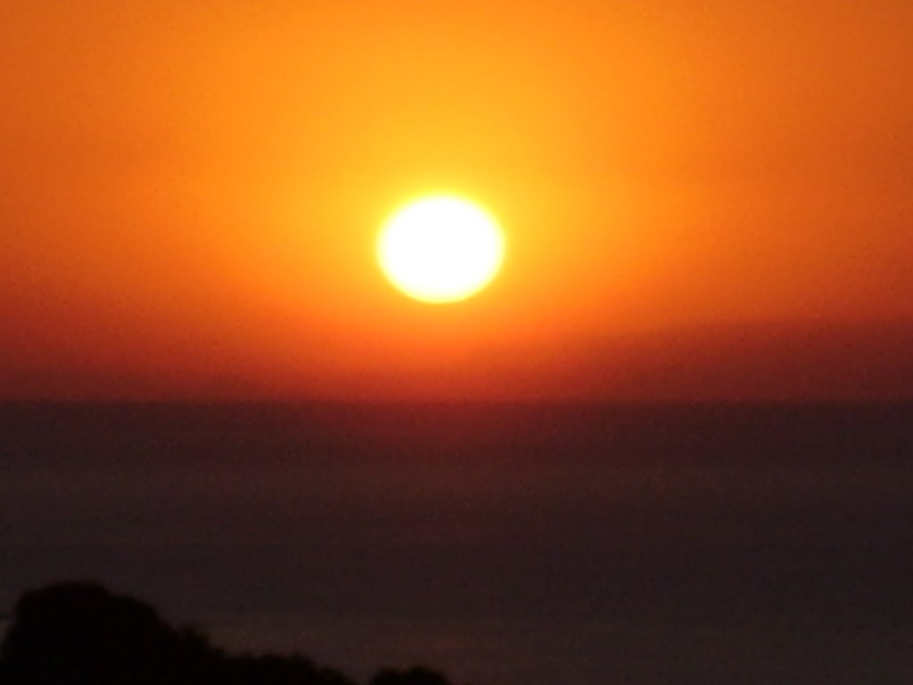 Sunset over turkey from malibu baech by Mike Tallis