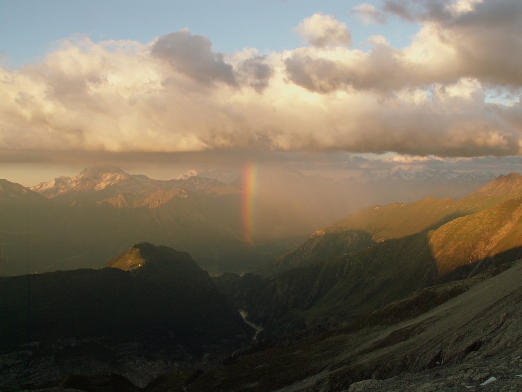 Regenbogen ohne Bogen by Norbert Burgener