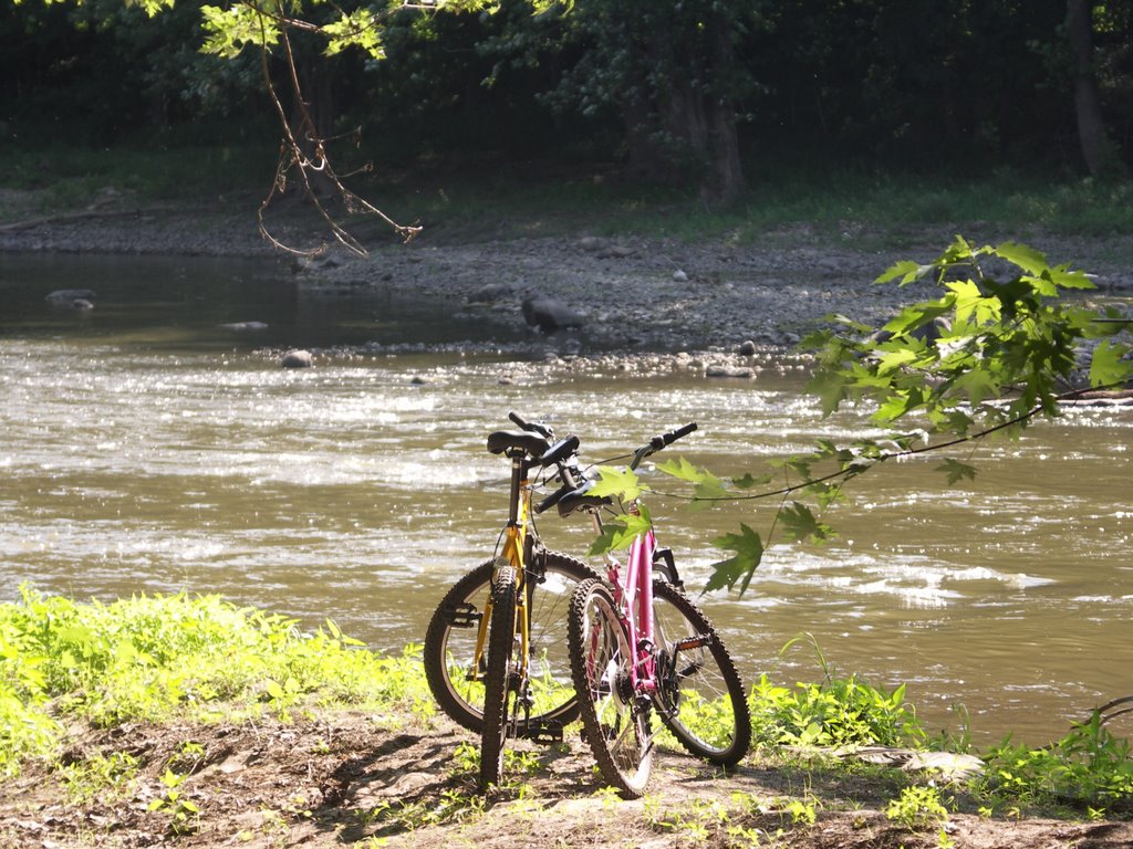 Romantic Bikes-Maumee Trail 1- Je T'aime Moi Aussi Cherie - Makalu Ya Dinanga by Skat Eye