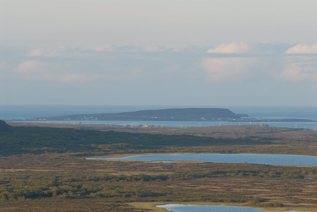 Fra Melkevarden mot Ekkerøy by geby