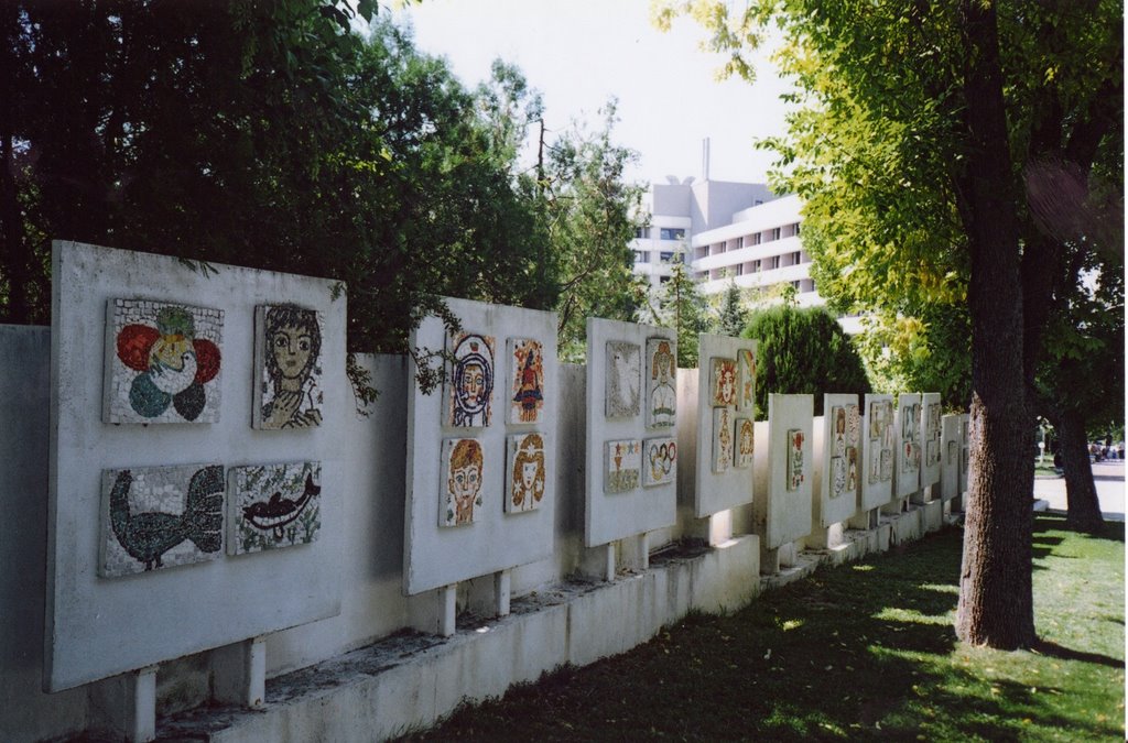 Sandanski, Bulgaria, mosaics, Mosaiken by alex_konstantopoulos