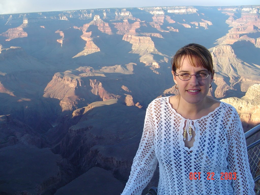 Holly at the Grand Canyon by WarEagle