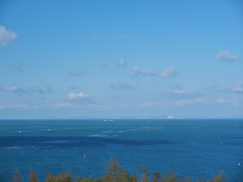 家島を遠望 室津PAより 淡路島 by awaji-oyaji