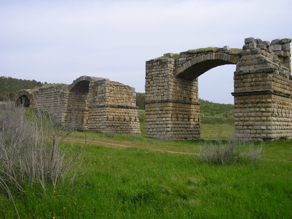 Restos Puente Romano de Alconetar, Caceres(Extremadura) by Corticata