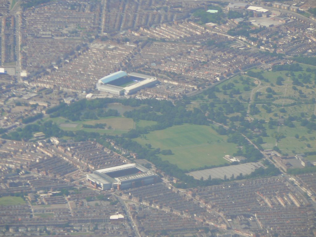 Anfield & Goodison by tafftravels