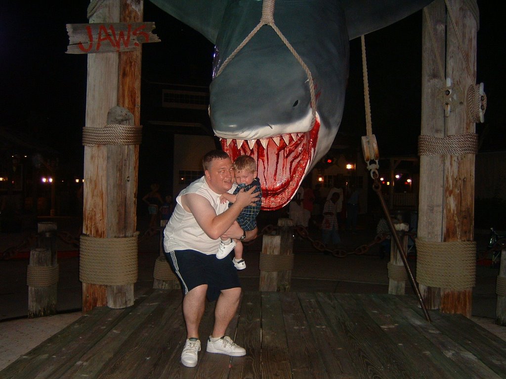 Me and matthew with jaws by seankearney