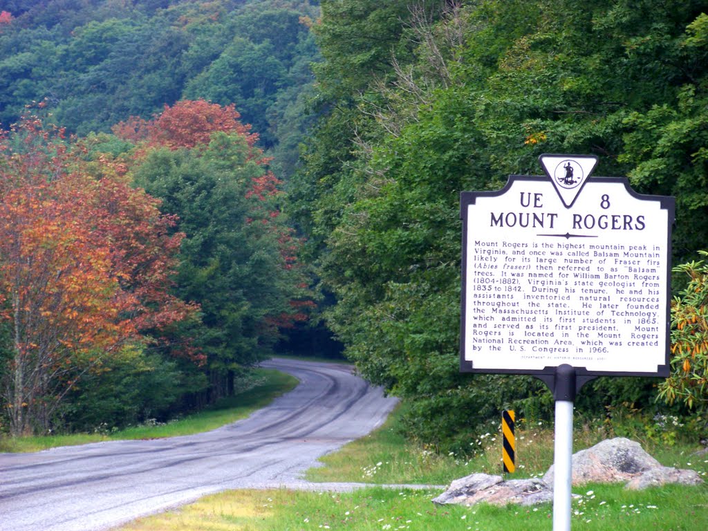 Mount Rogers Historical Marker by Idawriter