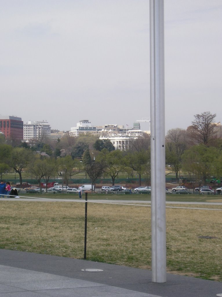 The White House (Taken from the Washington Monument) by Kirmesfreak